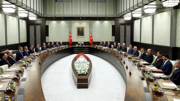 Bugun Anqarada Milliy xavfsizlik va Vazirlar kengashi yig’ilishi o’tkaziladi