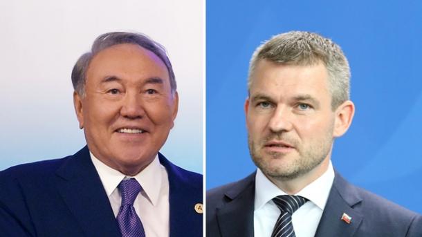 Nazarboyev Slovakiya Bosh vaziri Peter Pellegrinini qabul qildi