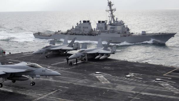 España temporalmente retira su fragata del Grupo de Ataque enviado por los EEUU al Oriente Medio