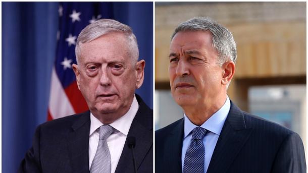 Discuții telefonice Akar - Mattis