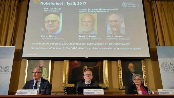 Σε 3 Αμερικανούς επιστήμονες απονεμήθηκε το Νόμπελ Φυσικής