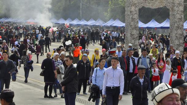 Turk dunyosining madaniy poytaxti Oshda “Etnomadaniy festival” uyushtirildi