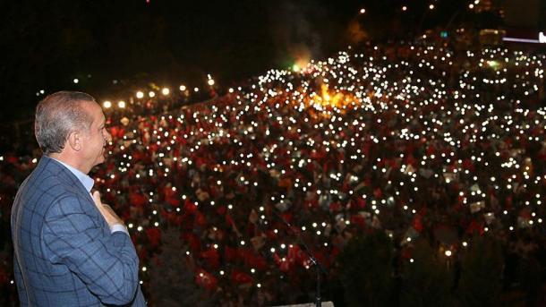 Presidenti Erdogan mban në Ankara Fjalimin e Fitores
