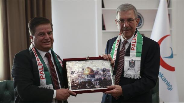 ترکیه و فلسطین مشترکا از بیمارستان دوستی غزه بهره برداری کردند