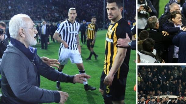 Në Greqi pezullohet kampionati kombëtar i futbollit