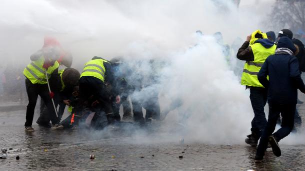 France : 167 gardes-à-vue lors de manifestations des gilets-jaunes samedi à Paris