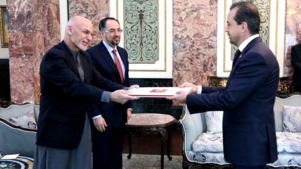 جمهوررئیسی غنی ترکیه سفیری نینگ اعتمادنامه سی نی قبول قیلدی