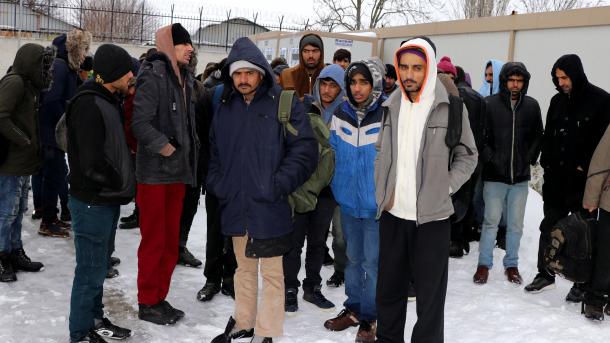 エディルネで不法に出国しようとした移民など117人が捕まる