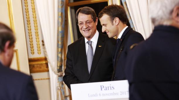 Macron: "Houve um avanço histórico nas negociações sobre Chipre"