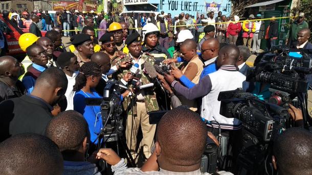 Dezenas de vítimas em incêndio no mercado público em Nairobi