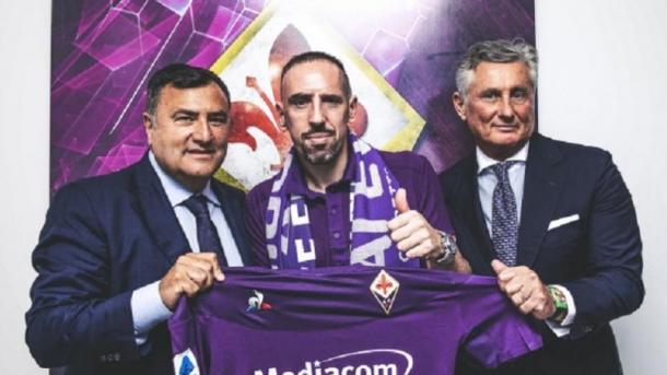 Frank Ribery i bashkohet Fiorentinës për dy sezonet e ardhshme