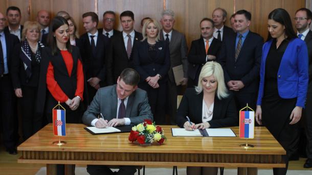 Beograd: Potpisan Memorandum o rekonstrukciji pruge Beograd-Zagreb