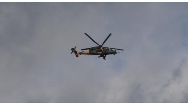 Turski helikopter ATAK uništava teroriste u Afrinu