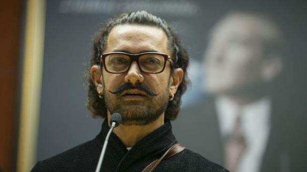 Известный индийский актер, режиссер и продюсер Аамир Хан в Анкаре