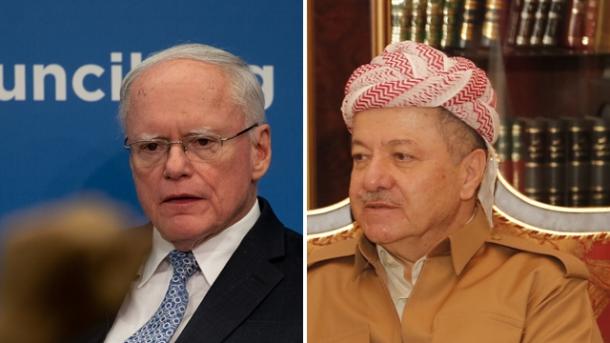Takimi Jeffrey-Mesut Barzani, në fokus Iraku dhe Siria