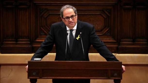 Torra asegura que "el horizonte de libertad de Cataluña" está muy cerca