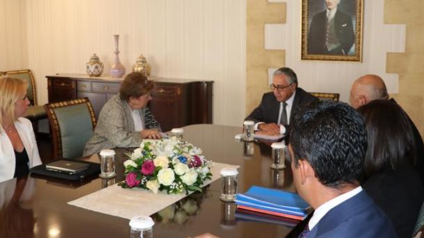 RTQV – Presidenti Akinci priti në takim përfaqësuesen e posaçme të OKB-së Jane Holl Lute