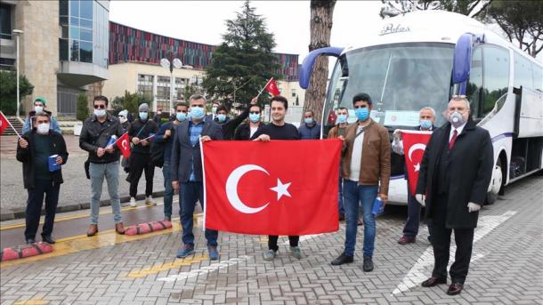 Në Shqipëri vazhdon operacioni për kthimin e shtetasve turq të bllokuar për shkak të koronavirusit (Covid-19)