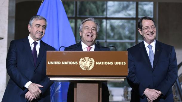 Guterres se muestra optimista sobre una solución en Chipre
