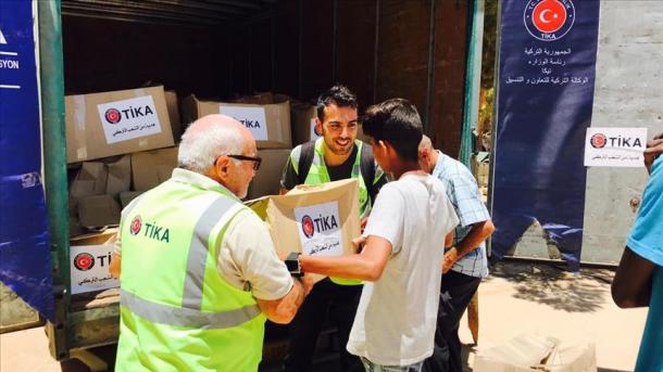 Bantuan Paket Ramadhan Turki di Rumania
