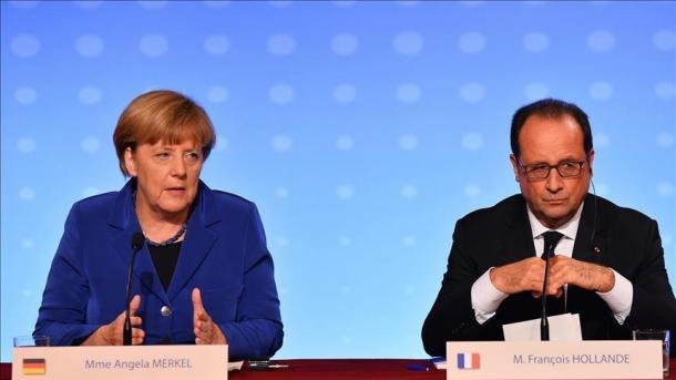 Takimi Juncker-Merkel-Hollande pa praninë e Renzi-t
