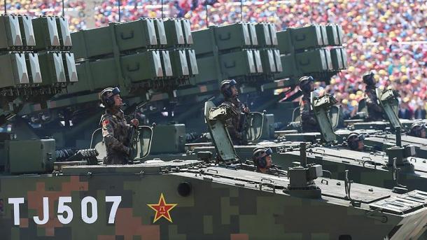 中国の国防費が増加