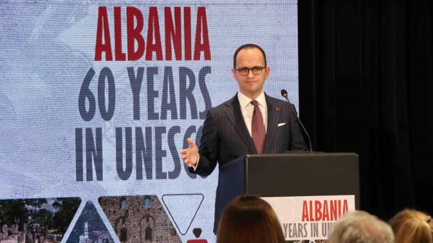 Ditmir Bushati - Arnavutluk'un UNESCO'da 60. Yılı.jpg