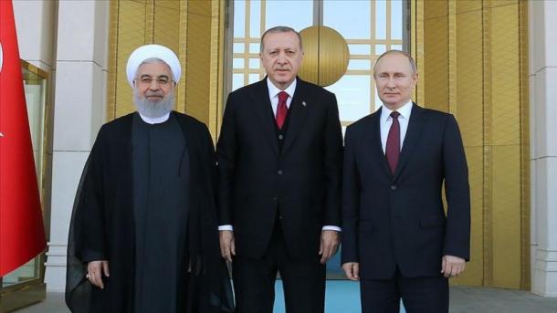 Ankaraja mirëpret samitin tresh Turqi-Iran-Rusi me temë Sirinë