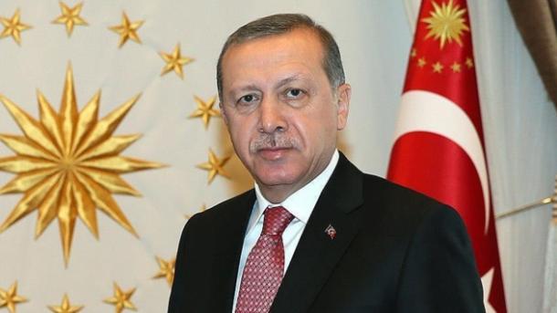 پیام تبریک اردوغان به کشتی گیر طلایی تورکیه