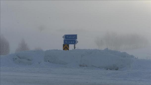 Avec -30°C, Sivas "l’endroit le plus froid de Turquie"