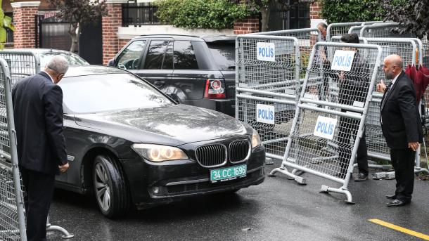 Saud Arabystanynyň Stambuldaky Baş konsullygynda derňew işleri geçiriler