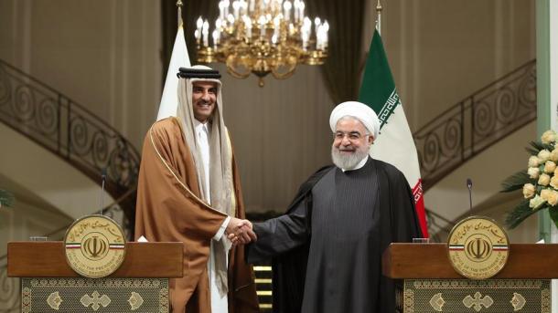 Kwa mara ya kwanza Amir wa Qatar afanya ziara nchini Iran
