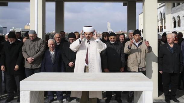 Sala ya jeneza kwa ajili ya Jamal Khashoggi Istanbul