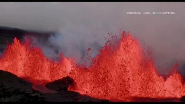 Las Impactantes Imágenes Aéreas De La Erupción Del Volcán Mauna Loa ...