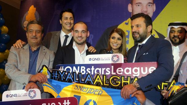 Veslej Sneijder u katarsku Al-Gharafu stigao bez odštete
