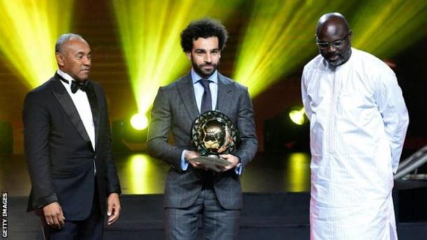 Salah atwaa tuzo ya mchezaji bora wa CAF mwaka 2018
