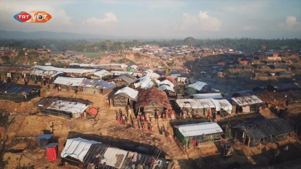 Video Pemandangan Kem Rohingnya di Bangladesh