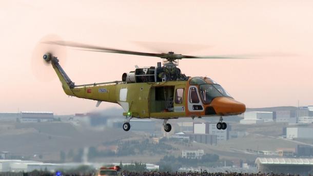 Bidiyon jirgin sama mai saukar ungulu na farko da Turkiyya ta samar