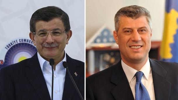 Davutoglu uron Thaçin për zgjedhjen e tij për president