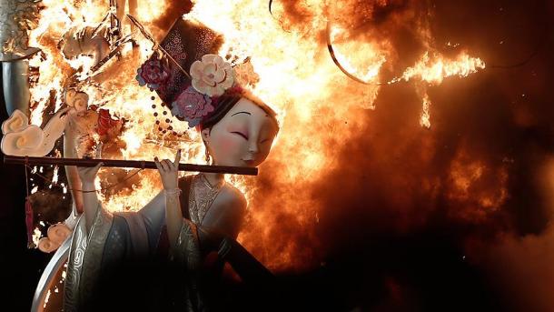 Krönender Abschluss des Frühlingsfestivals Las Fallas