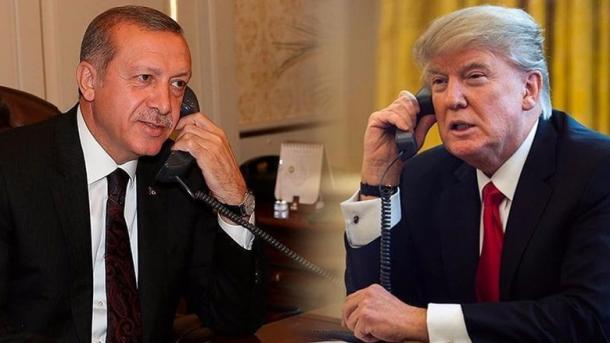 Presidenti Erdogan bisedoi me homologun amerikan, Trump