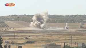 土耳其武装部队清除叙利亚边境的炸弹