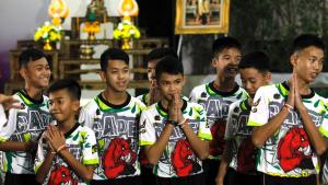 Dimessi dall'ospedale 12 ragazzini thailandesi