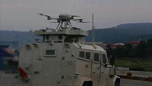 Turquie: le premier drone armé national 'Songar' intégré dans un blindé