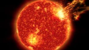 过去7年中最大的太阳耀斑昨天发生