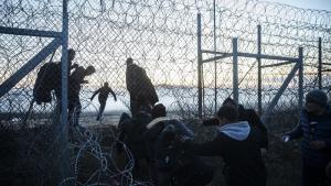 非正规移民在欧洲边境