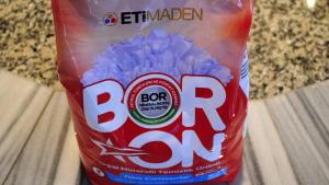 Présentation de la première et unique lessive naturelle minérale turque, Boron
