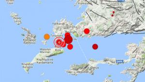 Ισχυρός σεισμός στο Αιγαίο