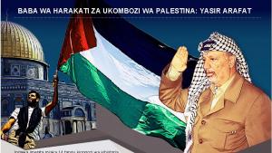 Yasser Arafat, kiongozi wa harakati za ukombozi wa Palestina
