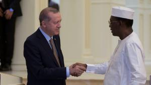 chad jumhuriyitining muweqqet pirézidénti itno bügün türkiyede ziyarette bolidu